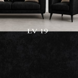 پارچه مبلی لویی ویتون مشکی تیره | LV 19